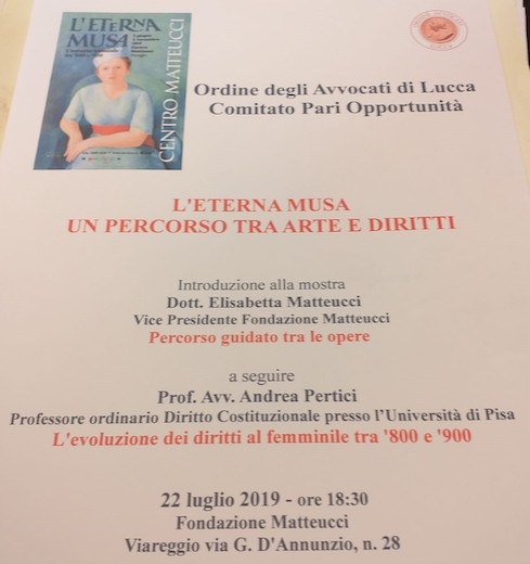 L'eterna musa, un percorso tra arte e diritti