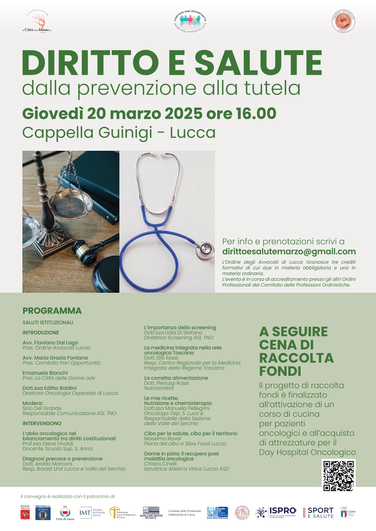DIRITTO E SALUTE dalla prevenzione alla tutela;