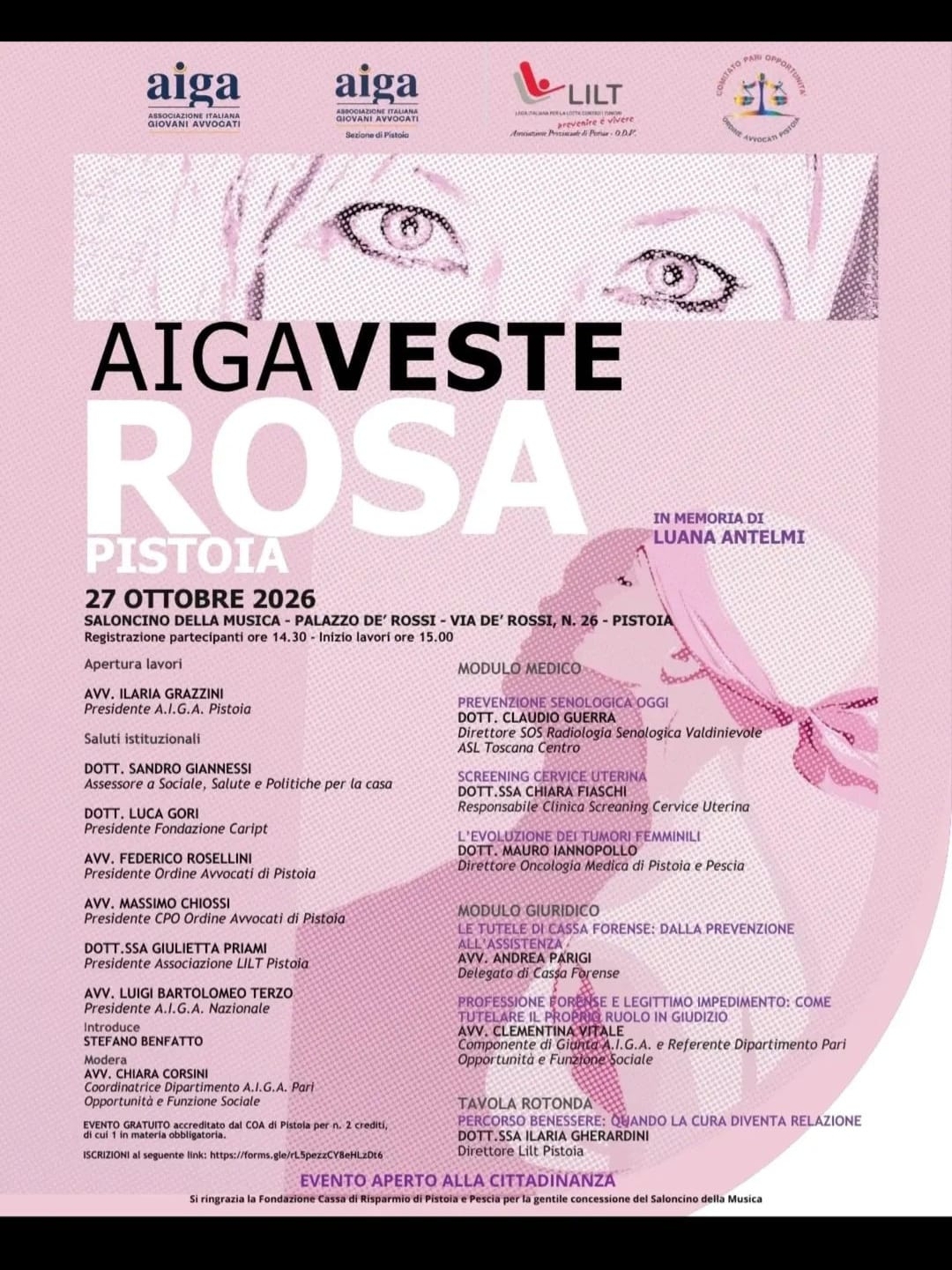AIGA VESTE ROSA